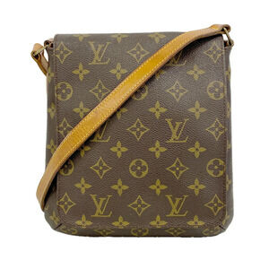LOUIS VUITTON Authentic Brown Monogram Shoulder Bag